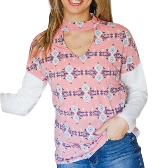 Tops - 657:  NEW BOHO TOP